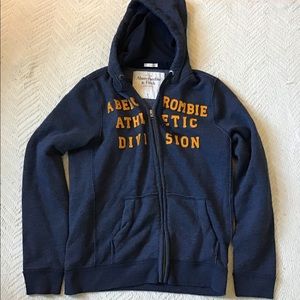 Large Abercrombie and Fitch zip up hoodie